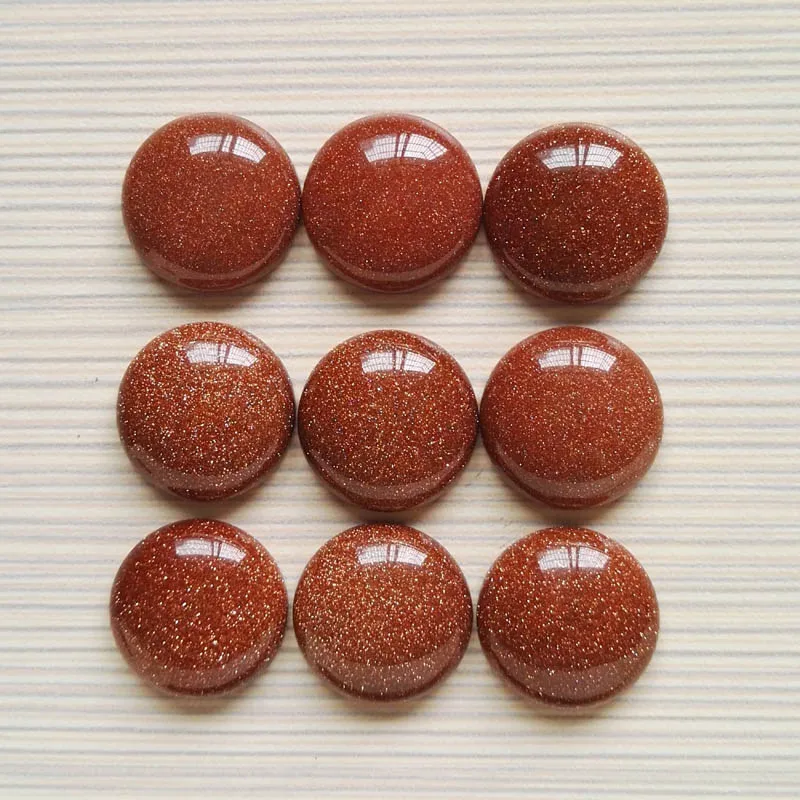 Золотистый песок 20 мм шт. искусственный камень высококачественный кабошон без