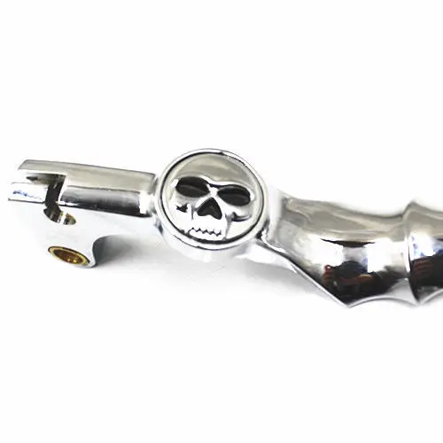 Пара мотоцикл хромированный череп сцепные рычаги для Honda Shadow 400 600 750 1100 CBR600 F1 F2 F3 F4 F4i