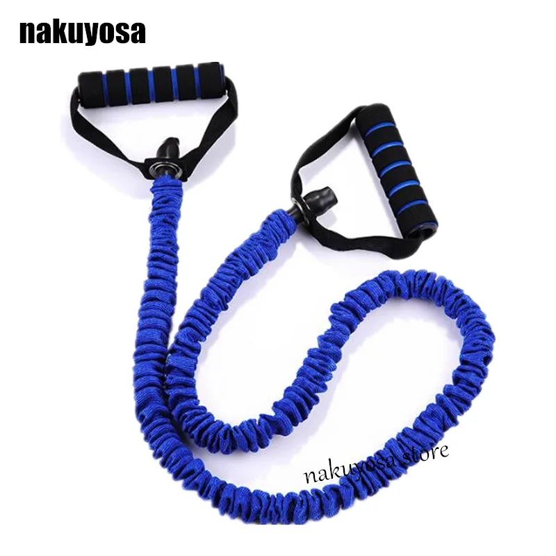 Укрепляющие 35-45 фунтов эластичные ленты для фитнеса латексный кабель тренировок