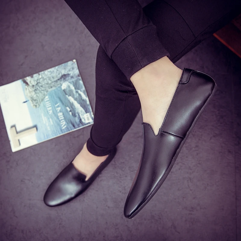 Мокасины мужские из натуральной кожи летние туфли итальянские роскошные