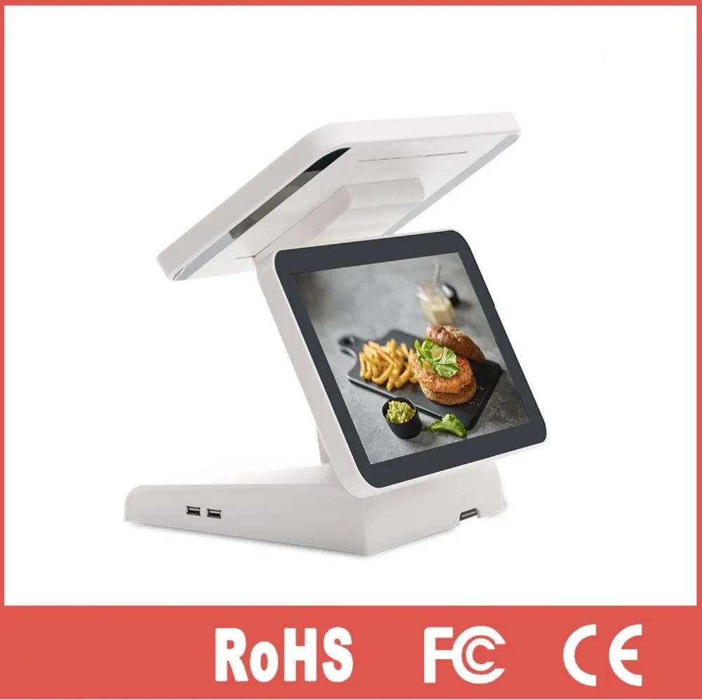 

Cashcow 12 inch dual screen pos system with life-long free pos software