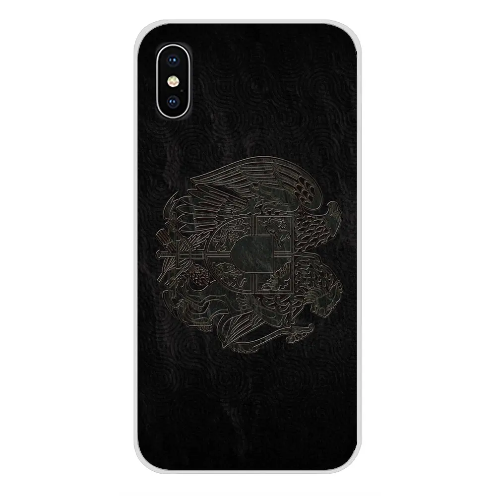 Логотип Armenian Symbols для Xiaomi Mi4 Mi5 Mi5S Mi6 Mi A1 A2 5X 6X 8 9 Lite SE Pro Max Mix 2 3 2S мягкие прозрачные