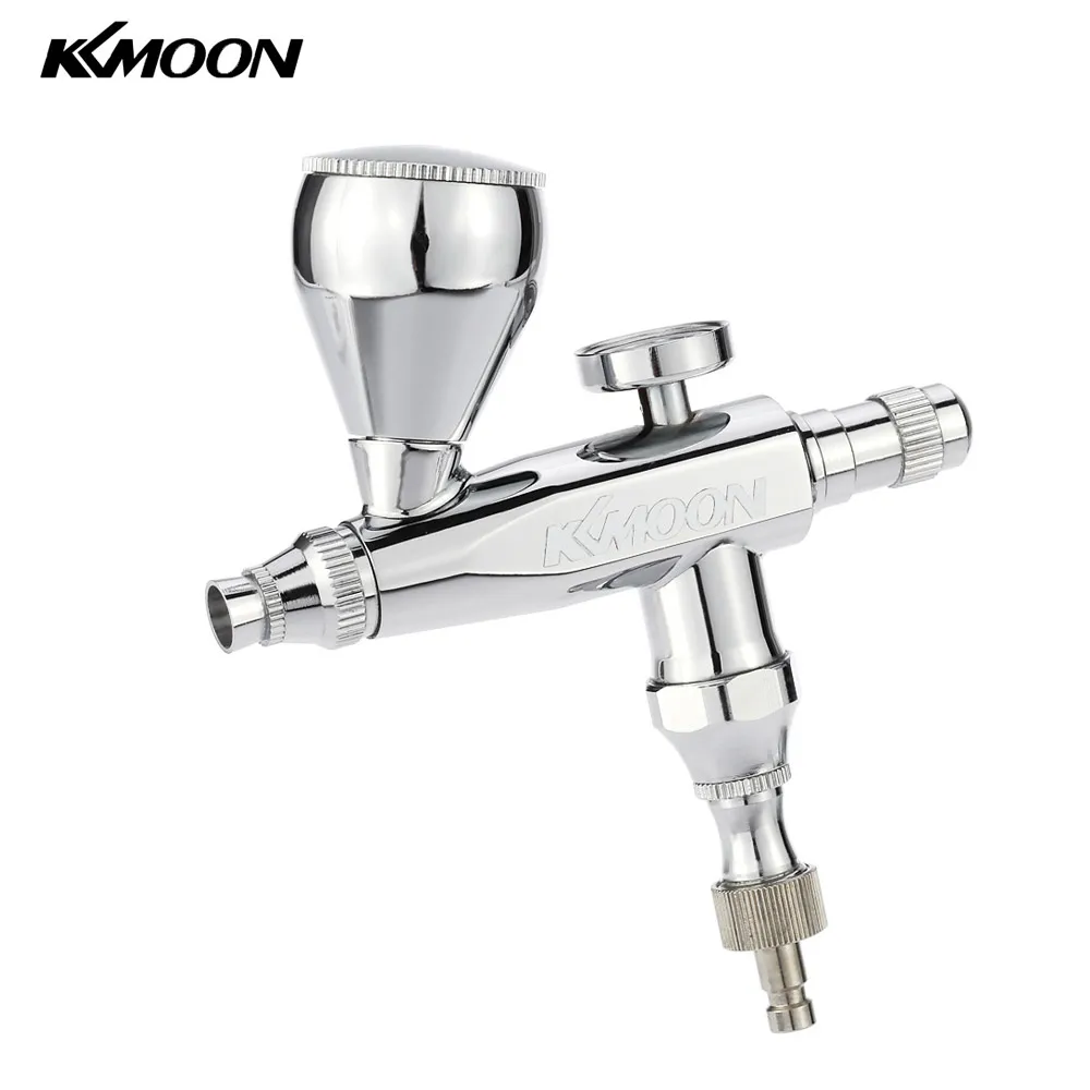 

KKMOON Make-up spray gun 0.3mm 13cc Airbrush Single-action Trigger aerografo forCake Decoration Model Facial Makeup body Paint