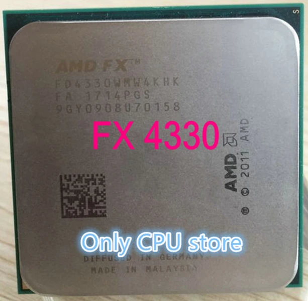 Процессор AMD FX 4330 FX-4330 Socket AM3+ четырехъядерный процессор рабочий настольный процессор
