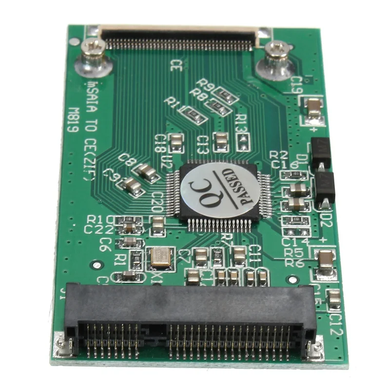 Mini mSATA PCI E 1 8 дюймов 3 В SSD к 40pin ZIF CE кабель конвертера адаптера карты|Корпус