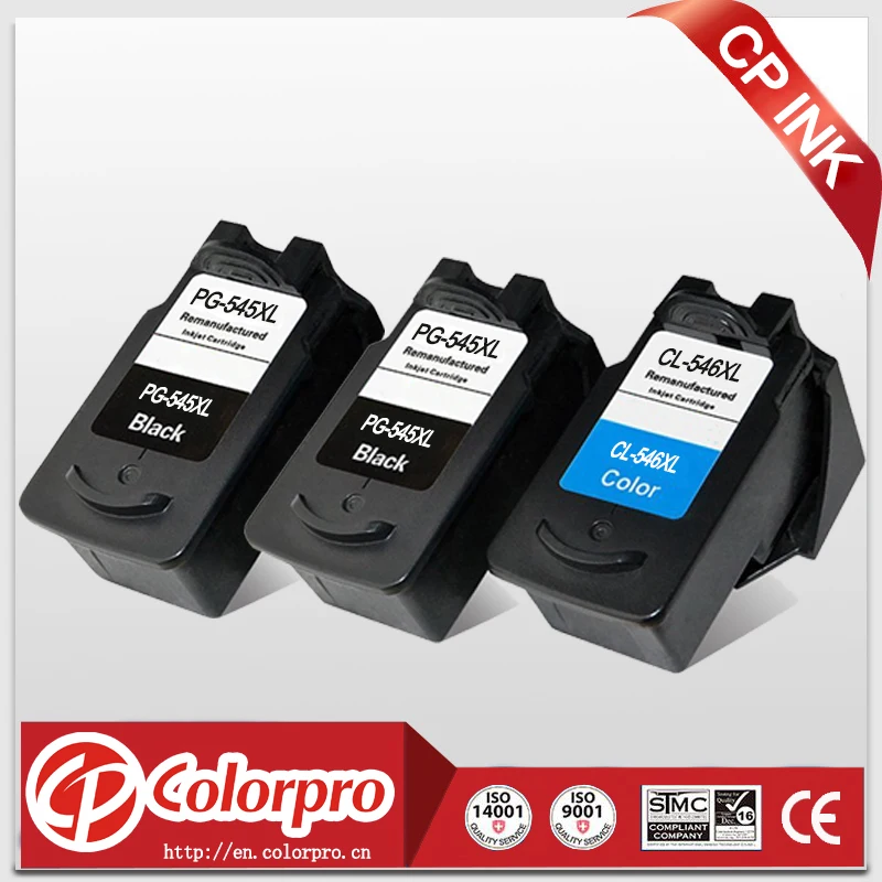 CP PG-545 картридж с чернилами для Canon PG 545XL CL 546XL Pixma IP2850 IP2855 MG2450 MG2455 MG2550 MG2555 (2BK/1C) |
