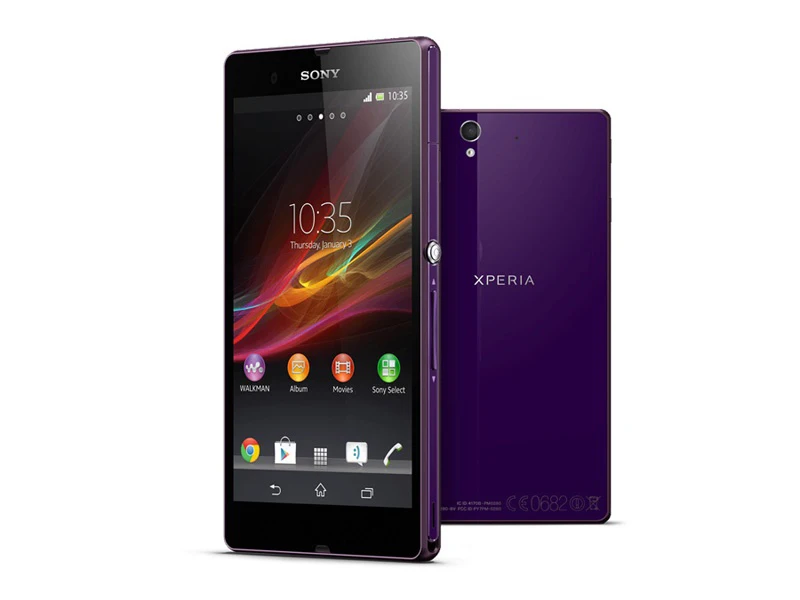 Purple Отремонтированный sony Xperia Z L36h C6603 2G ram 16GB rom Quad-Core 5," экран 13.1MP 1080P разблокированный телефон - Цвет: Purple