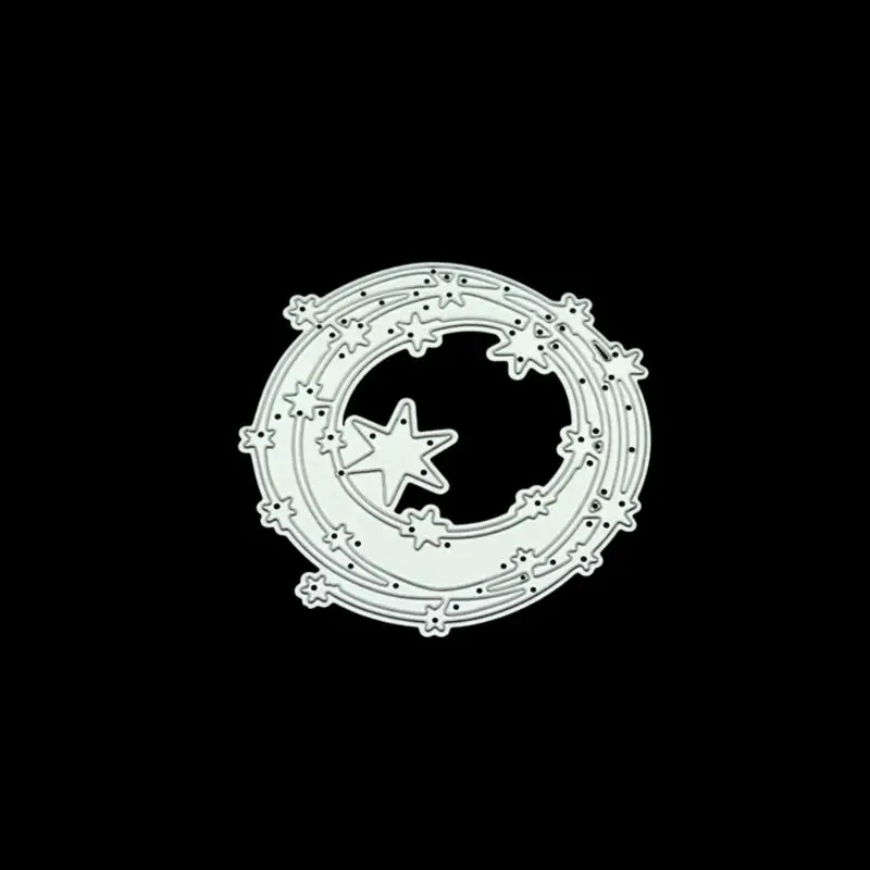 Звезда круг металла резки штампы Трафаретный Скрапбукинг фото штамп для