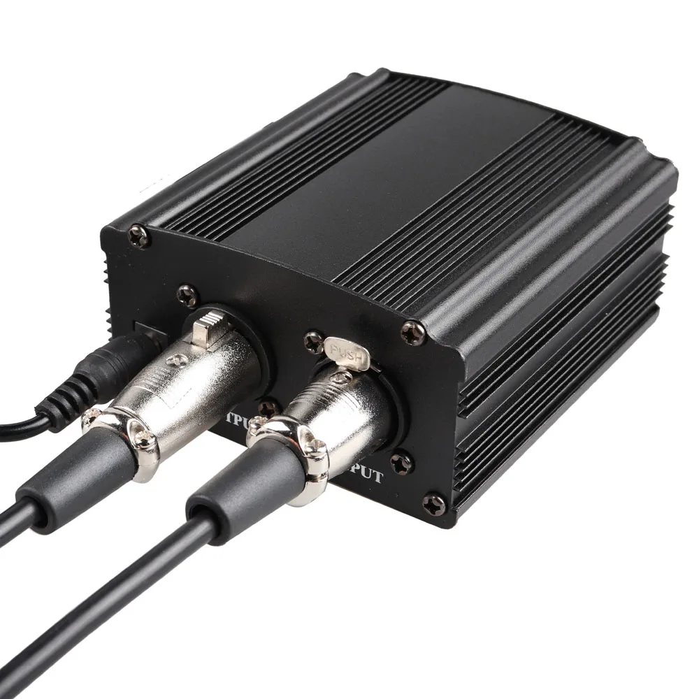 Выделенные конденсаторные микрофоны для записи ёмкости 48В фантомный источник