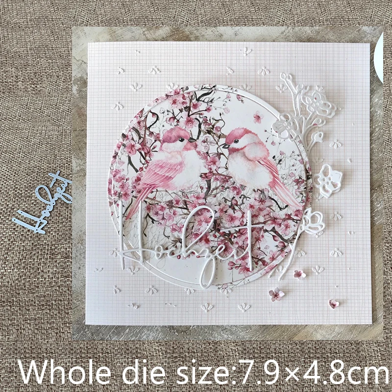 XLDesign ремесло резки металла высечки штампы немецкие свадебные буквы украшения