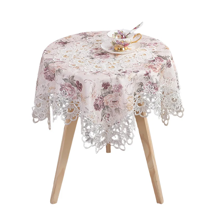 Nordic Laces Ins Styles Square Tablecloth Art Kitchen Dinning Desk Tea Coffee Rectangular Table Cloth Dust Cover Towels For Home | Дом и сад