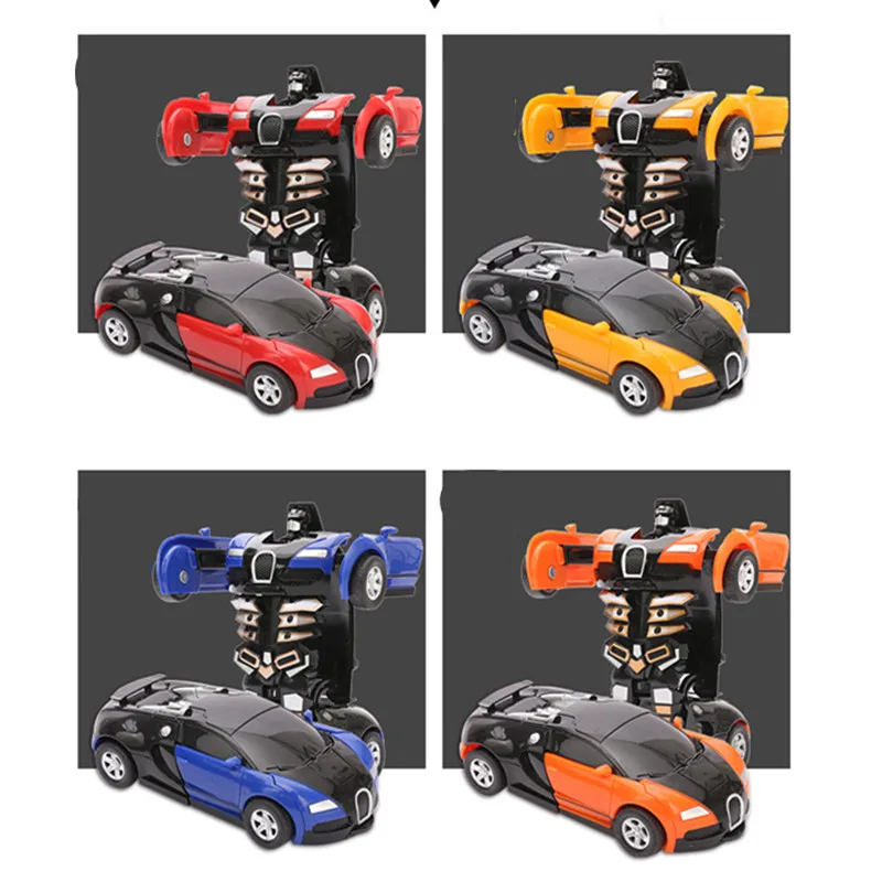 Мини машинки инерционные Игрушки транспортные средства трансформация фигурка