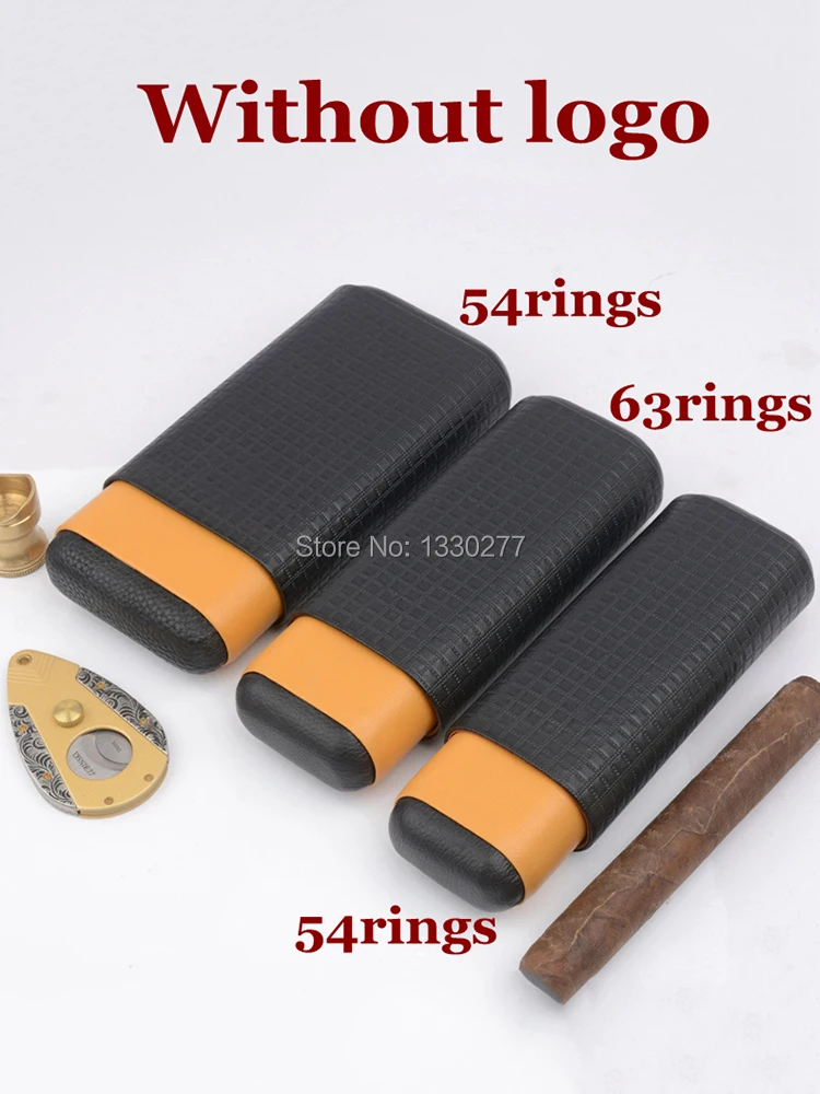 Пакет скидка путешествие на выходные держатель для сигары Cohiba Cedar Wood 2/3 трубки держатель для сигары Fit 54 кольца+ 63 кольца сигары