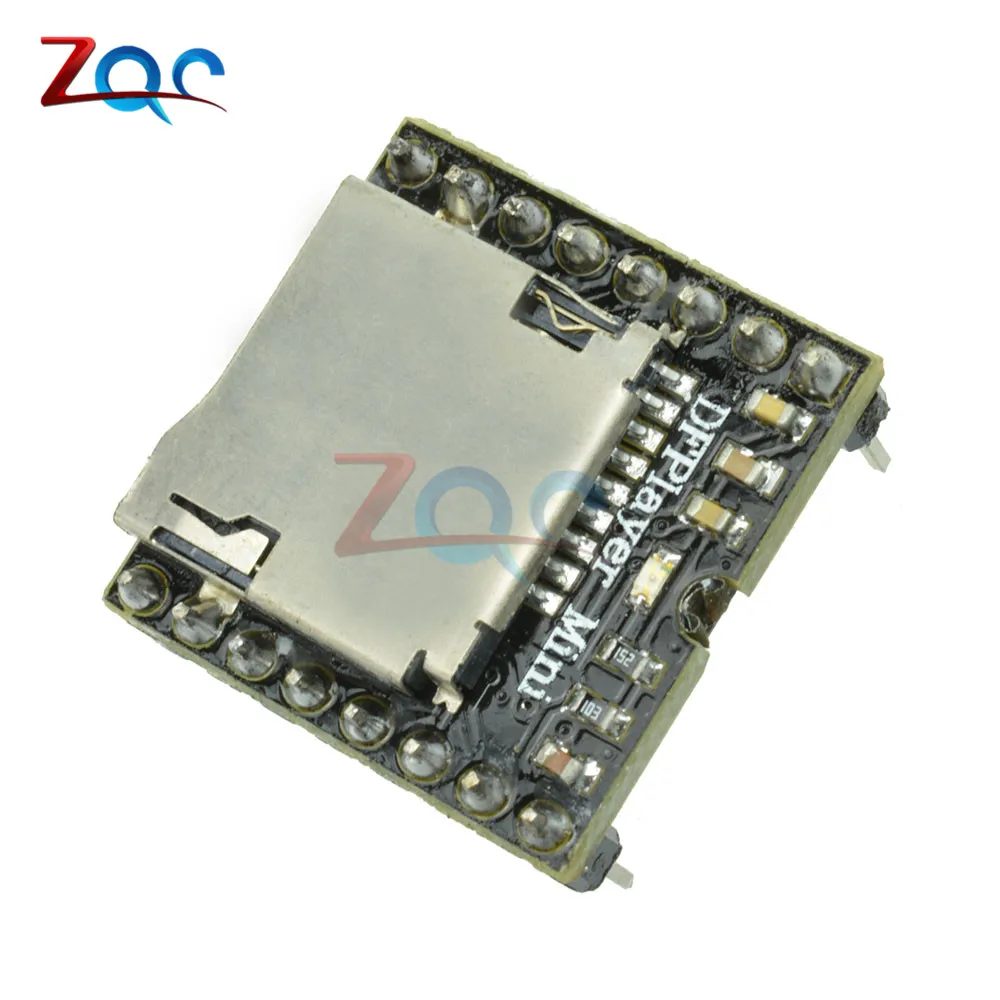 DFPlayer мини mp3-плеер модуль 1 шт. MP3 голосовой для Arduino DIY Поддержка TF-карты и USB-диска |