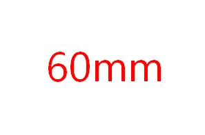 60mm Крепление для прицела ружья калибра, быстро откидывающаяся Крышка для объектива, крышка для объектива 42 мм 47 мм 57 мм 60 мм - Цвет: 60mm