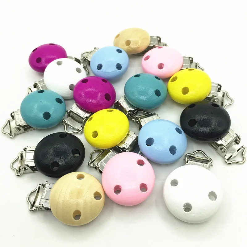 10 шт./лот деревянный Прорезыватель для зубов зажим соски универсальный свободные