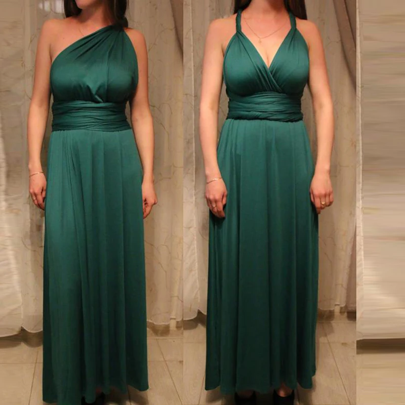 Сексуальное женское Бандажное платье макси красное пляжное длинное