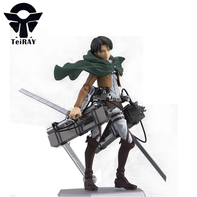 Экшн-фигурка из ПВХ Атака Титанов Эрен Леви Микаса 15 см Shingeki No Kyojin Коллекционная