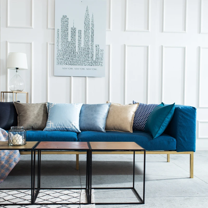 Прямая поставка домашний декор мягкие из искусственной кожи подушка (не включает