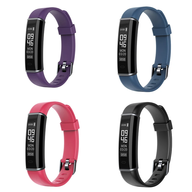 Smart Band ID130HR IP67 Водонепроницаемый монитор сердечного ритма Фитнес трекер