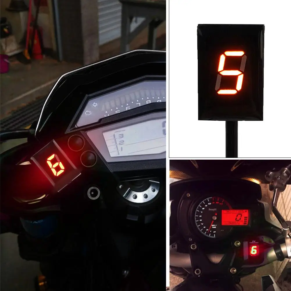 1-6 уровень цифровой Скорость Шестерни приборная панель для Aprilia RS 125 RSV Mille RSV4-ABS ETV 1000 Caponord SL1000 Falco