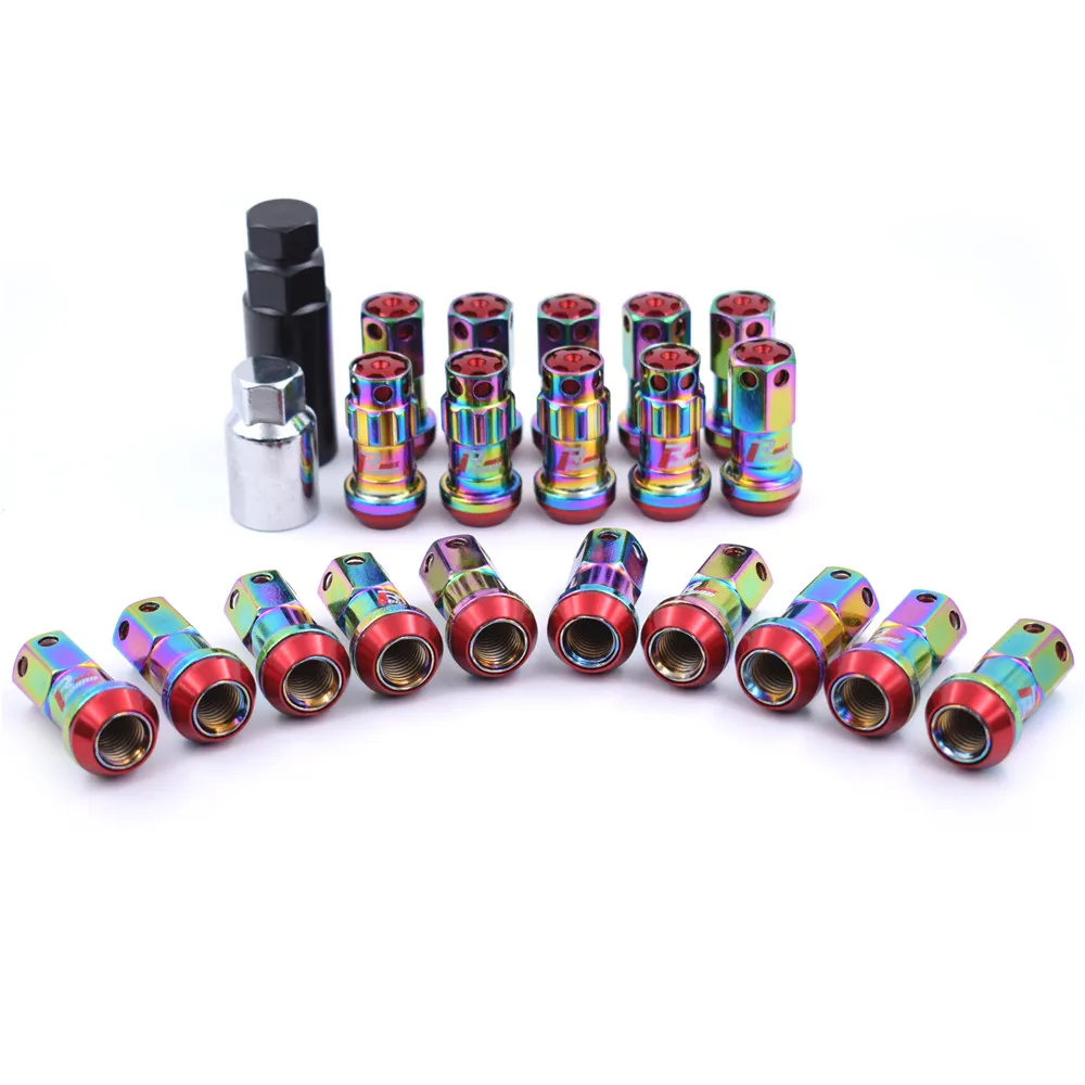R40 стиль Neo Chrome гоночный композит 44 мм M12x1.5/1 25 обода колеса гайки 20 шт./компл.