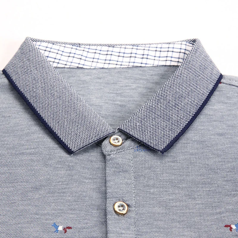 Новинка 2020 брендовая Повседневная летняя рубашка поло с коротким рукавом и