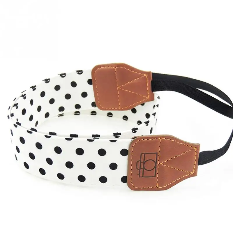 Woopower шейный ремешок для цифровой зеркальной камеры хлопковый с узором в горошек |