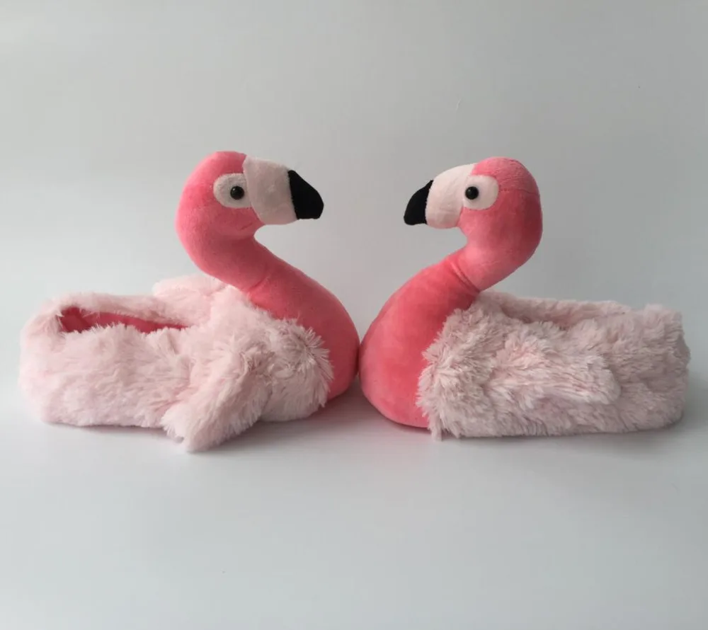 ; зимние тапочки "фламинго" качели перо plushfurniture теплые тапочки из хлопчатобумажной ткани с плюшевой подкладкой с мультипликационным принтом «сердитые птицы», обувь