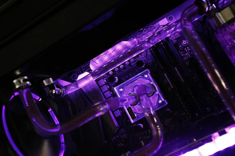 Курган комплекты водяного охлаждения программа для PHANTEKS 515E независимый GPU+ cpu+ жесткие трубы+ Освещение