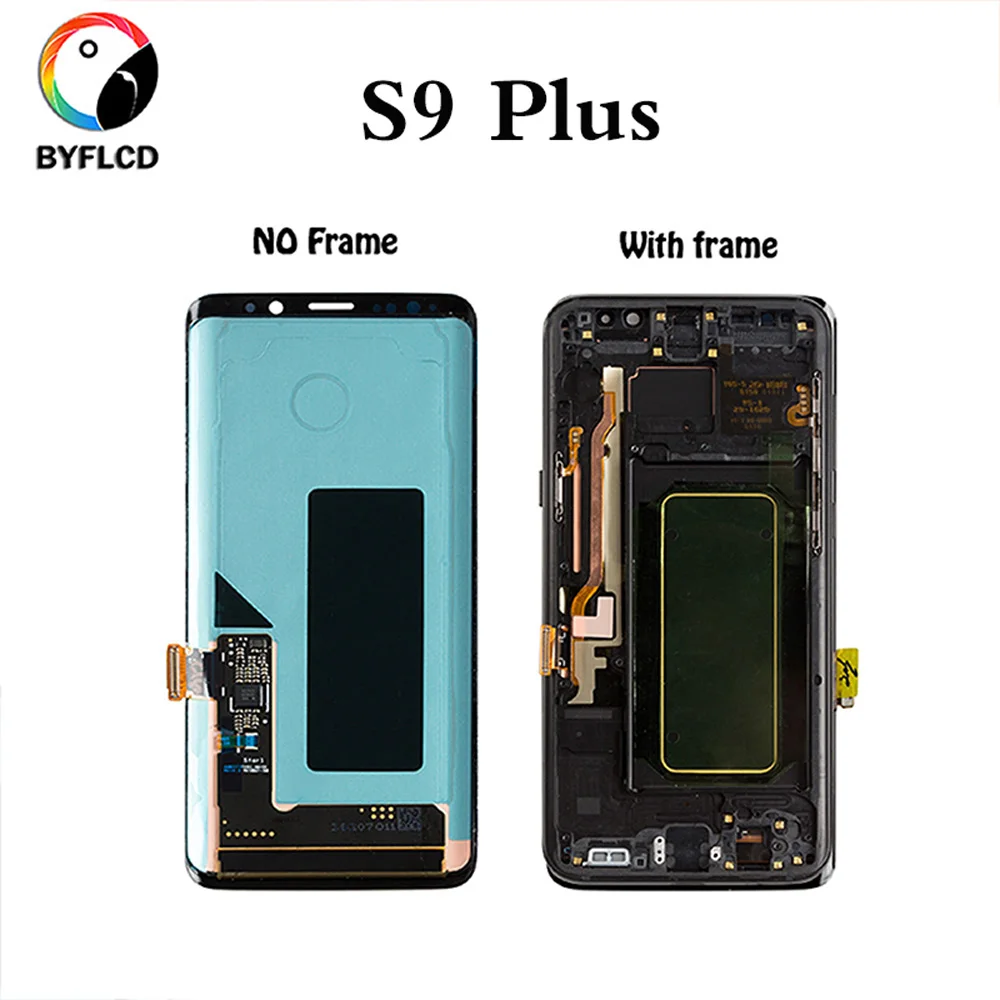 ЖК-дисплей для samsung S9 plus G965 G965F ЖК-дисплей для samsung Galaxy S9 plus дисплей с рамкой или без рамки в сборе