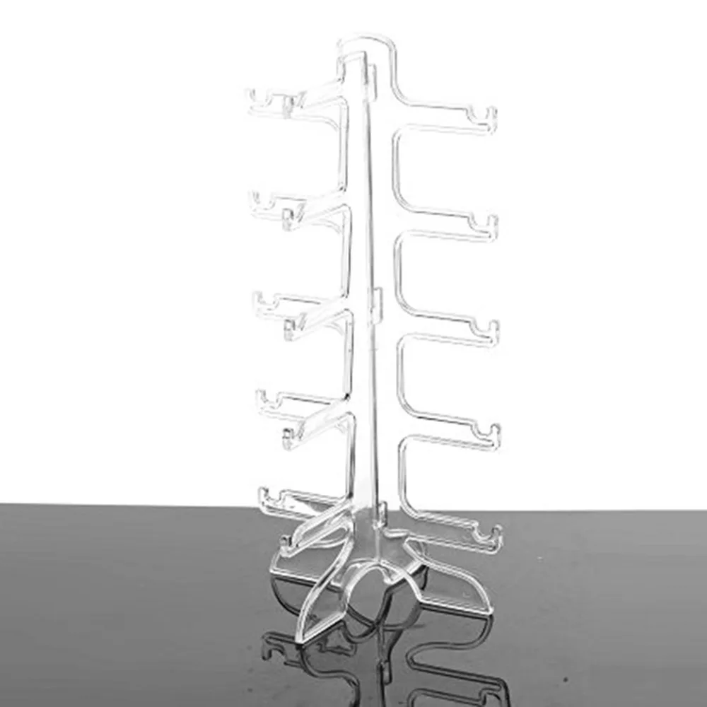 5 слойная стойка для солнцезащитных очков пластиковая рамка 3 вида цветов