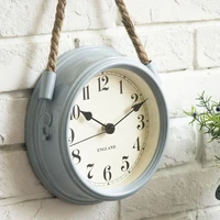 Nordic Modern Minimalist Clocks Wall Clock Living Room Wrought Iron Metal Clocks Creative Quartz Clock Personality