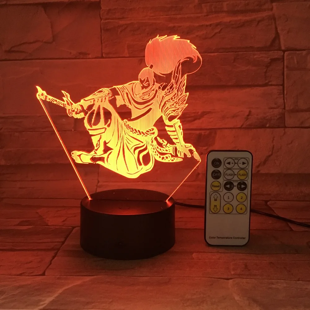 3D визуальные светодиодсветодиодный ночники с USB акриловые дистанционным