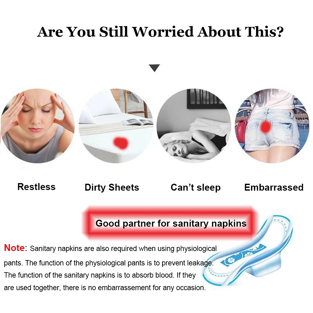 3 шт. женское нижнее белье из модала|Товары для женской гигиены| |