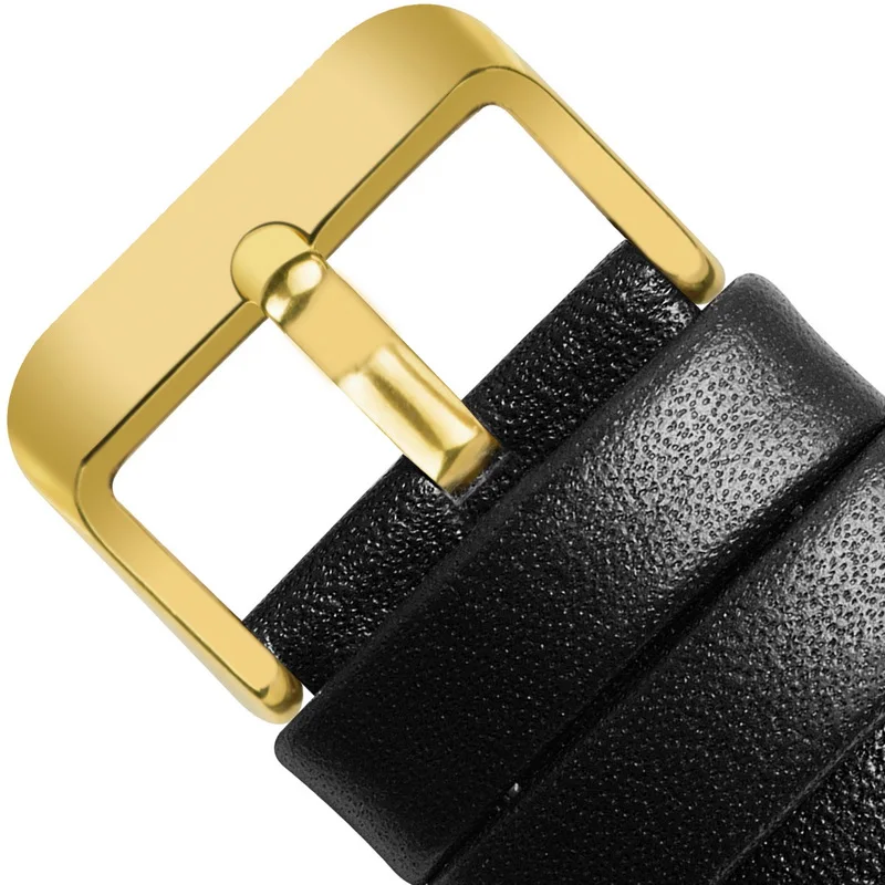 Black Gold Buckle 15 цветов ремешок для часов из натуральной кожи, Fullmosa быстросъемный ремешок для часов аксессуар для часов для мужчин/женщин браслет 20 мм - Цвет ремешка: Black Gold Buckle