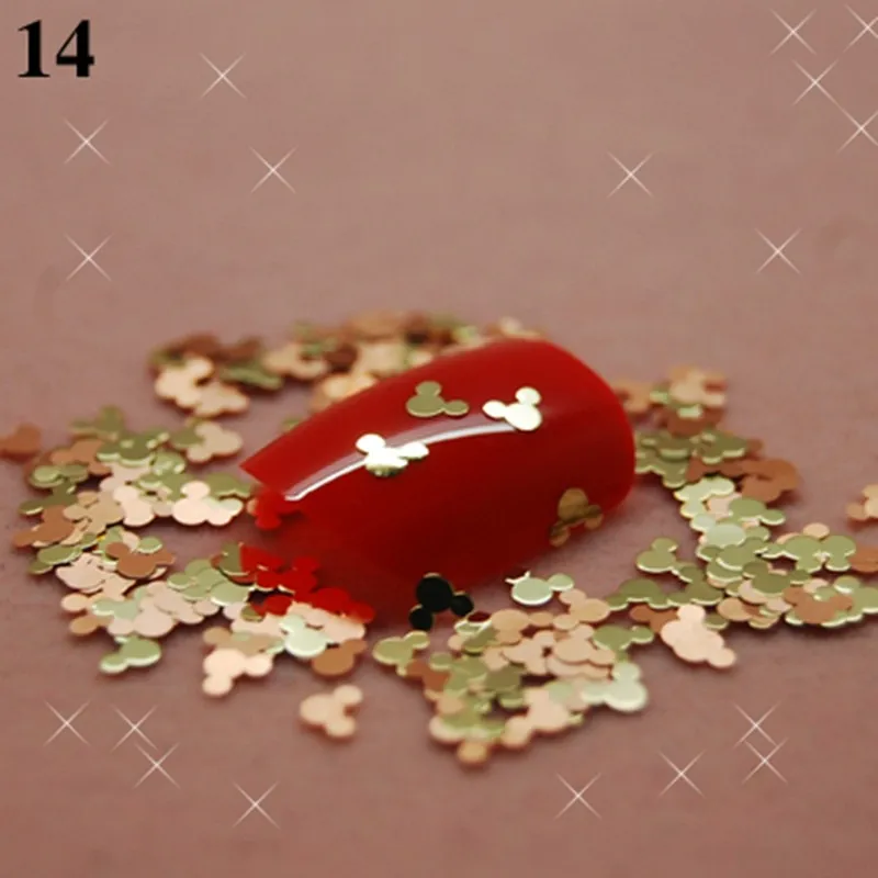 Более чем 700 шт./упак. один Стиль в наличии золотой лак для ногтей металлический