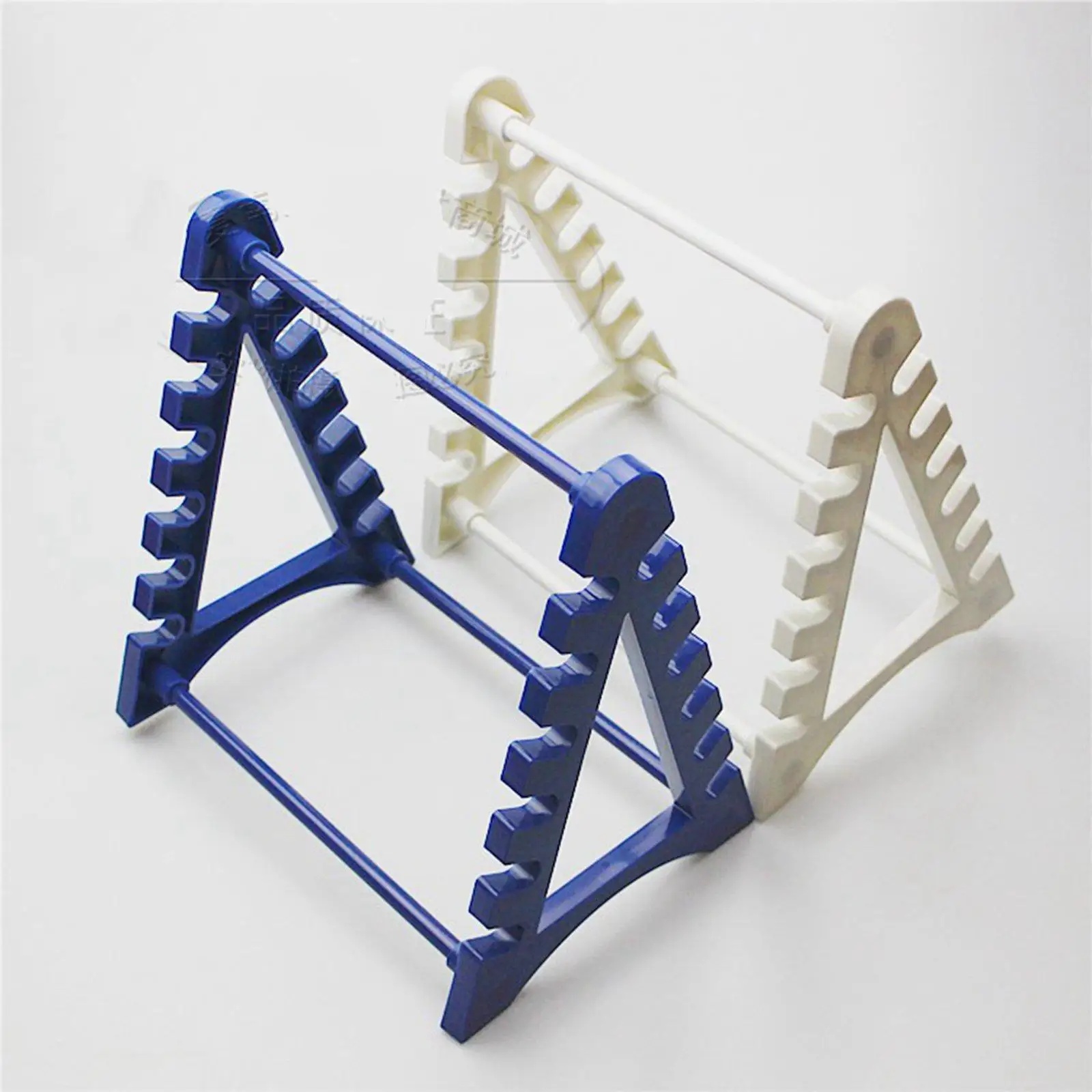 Белый/синий 12 отверстий PP Fit Tubes максимальный диаметр 11 мм пипетка рама Pipet Burette Rack