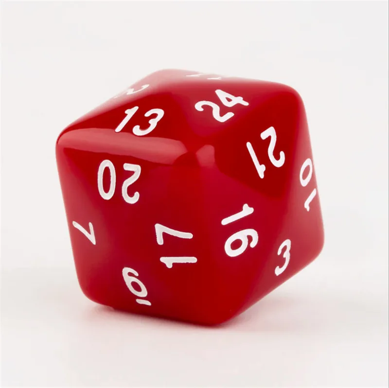 1pcs D24 Side Dice For Game Polyhedral 24 Face Multi Sided Acrylic for Board game | Спорт и развлечения