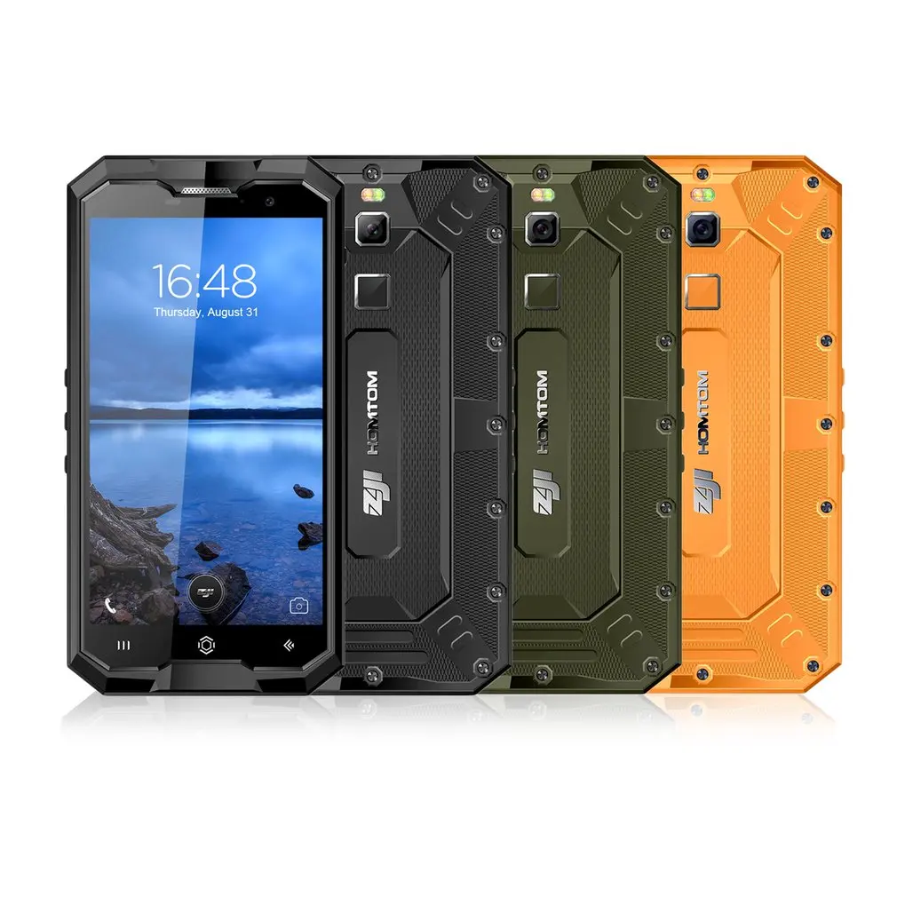 HOMTOM зоджи Z8 Android 7 0 mtk6750 восемь ядер 4G B + 6 IP68 Водонепроницаемый 16MP 13MP 5 дюймов HD