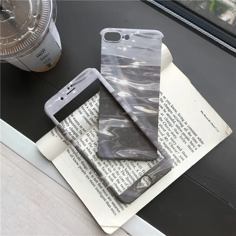 QINUO 360 чехол для телефона с полным покрытием iPhone 11 Pro Max 7 8 Plus X XR XS 6 6S 5 5S SE собачьим