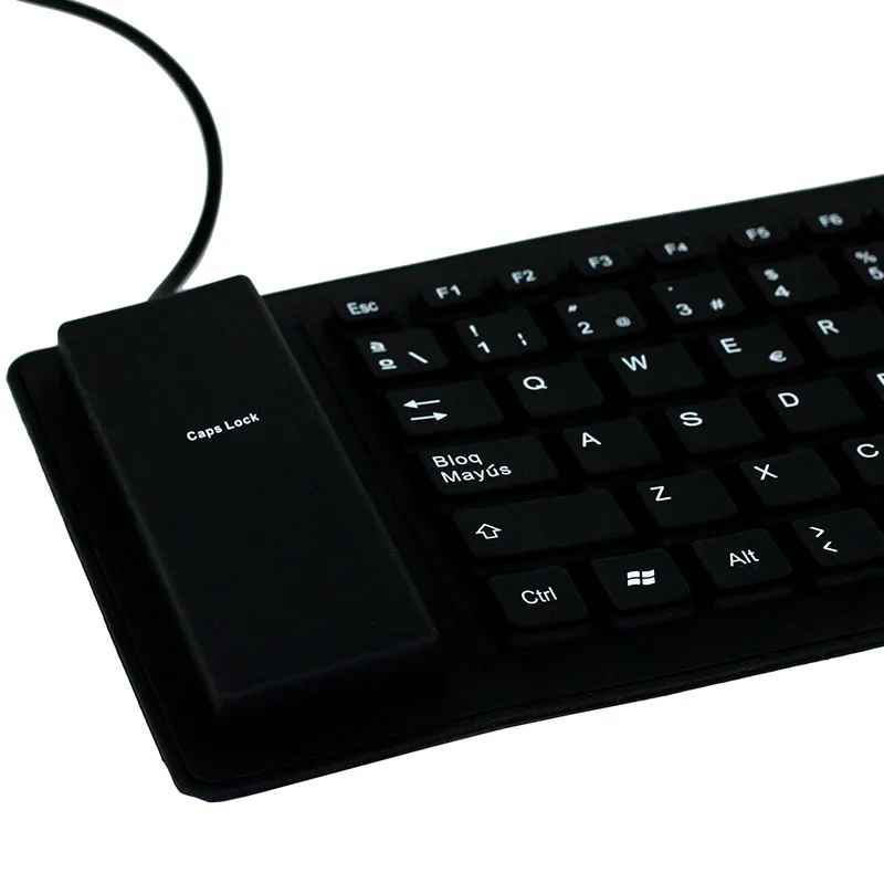 Проводная Складная мягкая и гибкая силиконовая клавиатура для ASUS Lenovo Acer Gateway HP ПК