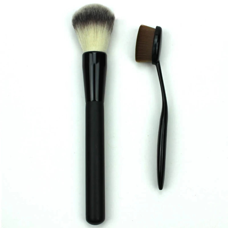 По Нанда 2 предмета красоты лица Foundation Brush + Powder Профессиональные кисти для