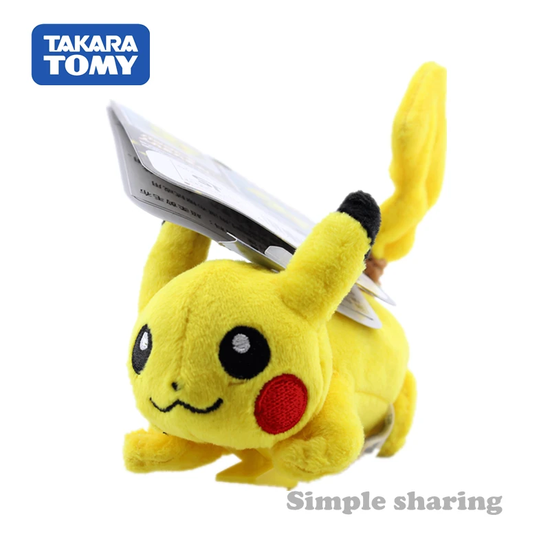 TAKARA TOMY наличии Покемон го Пикачу EPL крошечные плюшевые детские куклы Волшебные