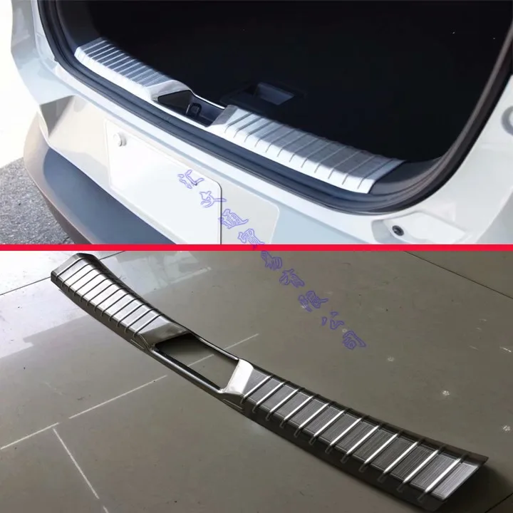 Для Mazda CX 3 2016 2017 2018 2019 автомобильные аксессуары из нержавеющей стали задняя
