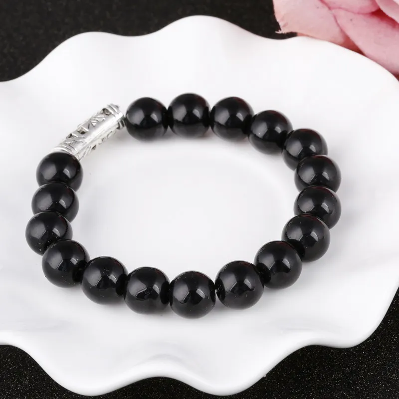 8 мм для женщин и мужчин детские браслеты из полимерных бусин Подвески с