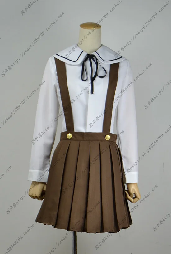 Костюм для косплея Fujisaki из данганронпа чихиро |