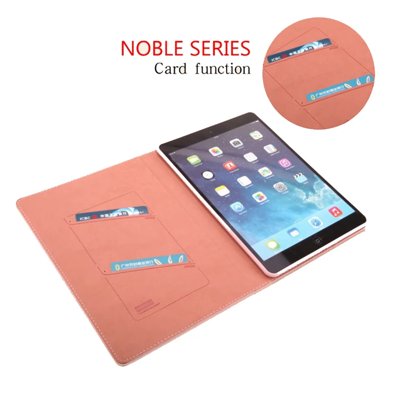 Xundd для ipad Air 2 Чехол Благородный Бизнес противоударный флип-Бумажник Стенд смарт-чехол винтажный кожаный чехол для ipad 6 оболочка