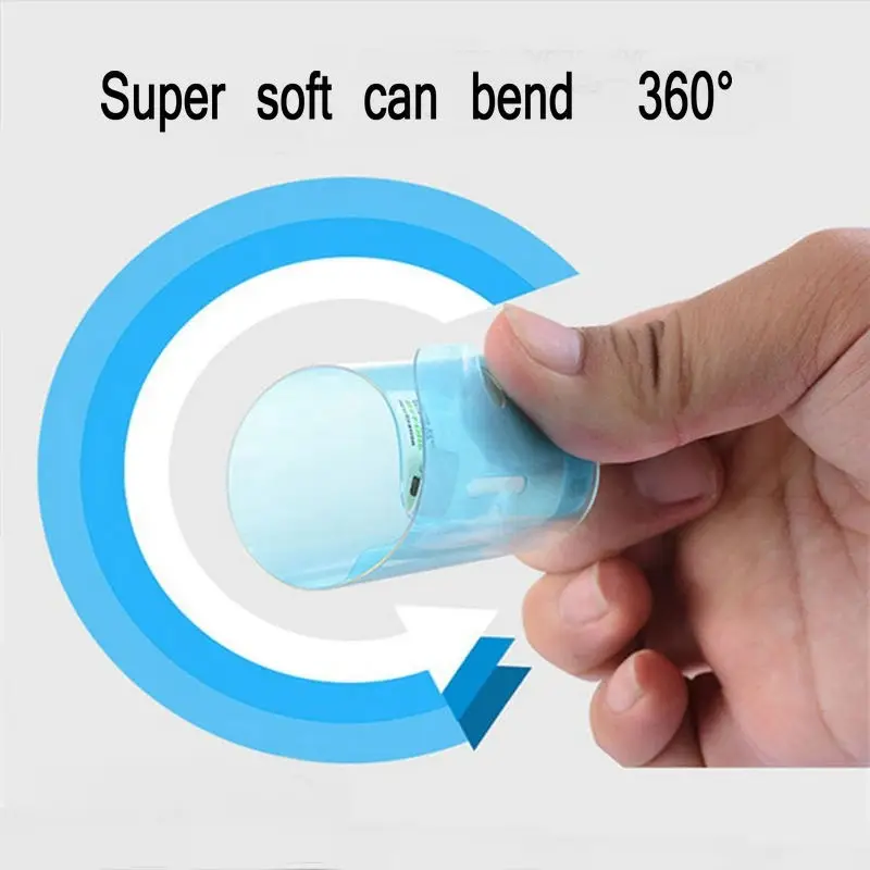 Прозрачный взрывозащищенные Мягкой Закаленное Стекло Защитная Пленка Экран