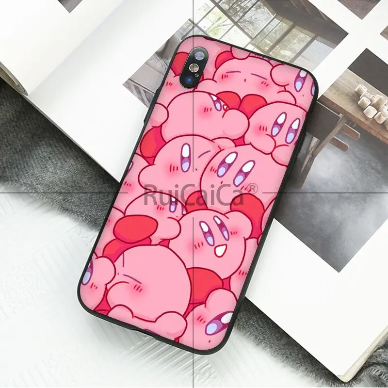 Ruicaica Game Kirby милый Роскошный Уникальный Дизайн чехол для телефона iPhone X XS MAX 6 6s 7 7plus 8